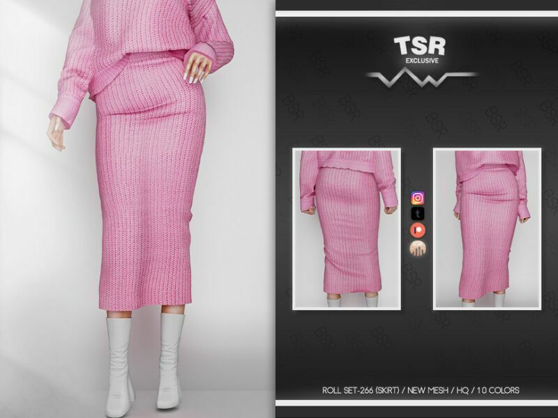 Roll SET-266 (Skirt) BD795 By Busra-Tr 1 Roll SET-266 (Skirt) BD795 By Busra-Tr Sims 4 CC