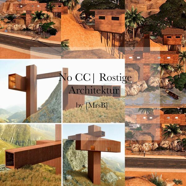 Rostige Architektur |CC Free By Mrsbarbiex3 1 Rostige Architektur |CC Free By Mrsbarbiex3 Sims 4 CC