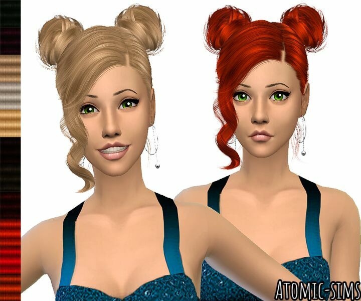 S-Club LL Hair 02 Lucia II Retexture (Mesh Needed) By Atomic-Sims 1 S-Club LL Hair 02 Lucia II Retexture (Mesh Needed) By Atomic-Sims Sims 4 CC