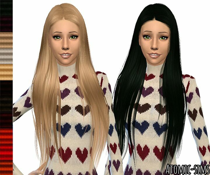 S-Club WM Hair 202105 (Hairstyle 05) Retexture By Atomic-Sims 1 S-Club WM Hair 202105 (Hairstyle 05) Retexture By Atomic-Sims Sims 4 CC