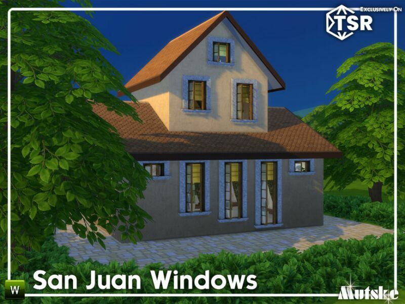 SAN Juan Windows Open By Mutske 1 SAN Juan Windows Open By Mutske Sims 4 CC