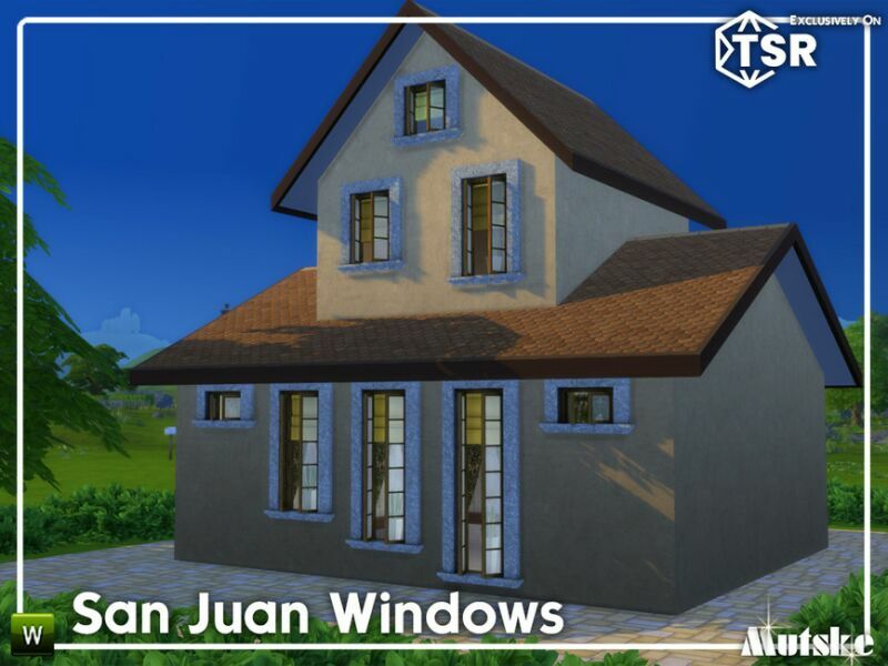 SAN Juan Windows Open By Mutske 2 sims 4 cc san juan windows open by mutske 3