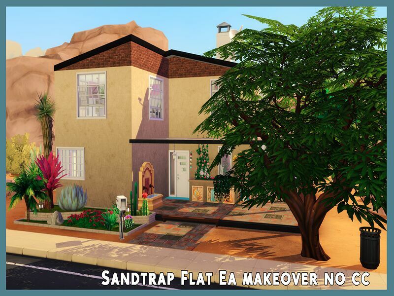 Sandtrap Flat – EA Makeover NO CC By Xxsavannahxx 1 Sandtrap Flat – EA Makeover NO CC By Xxsavannahxx Sims 4 CC