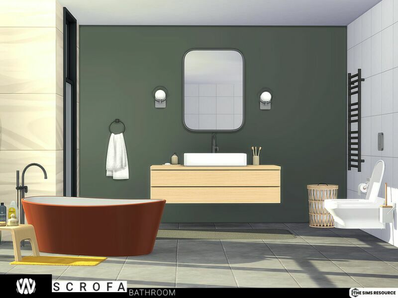 Scrofa Bathroom By Wondymoon 4 sims 4 cc scrofa bathroom by wondymoon 2
