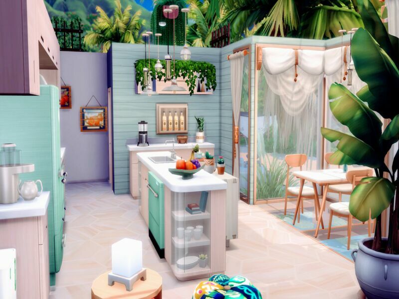 Seaside ECO Cabin By Ljanep6 3 sims 4 cc seaside eco cabin by ljanep6 4