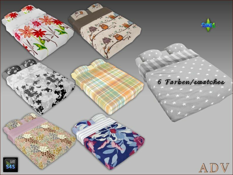 Separated Mattresses 1 Separated Mattresses Sims 4 CC