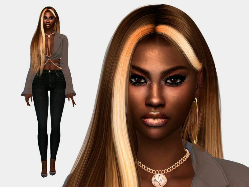 Sereia Coral (Mermaid) By Suzue 1 Sereia Coral (Mermaid) By Suzue Sims 4 CC