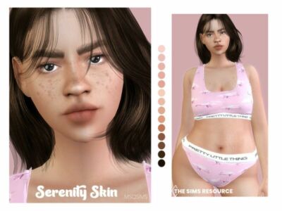 Serenity Skin By Msqsims Sims 4 CC