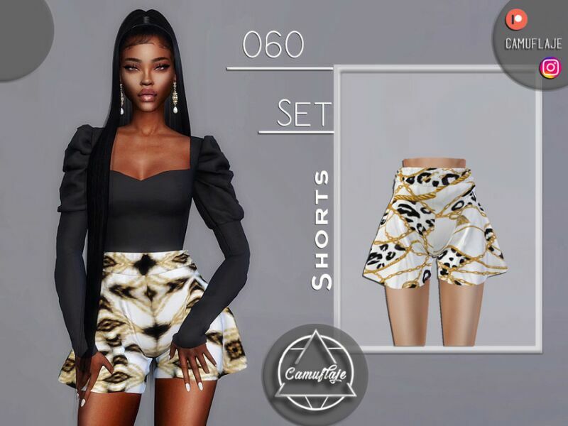SET 060 – Skirt By Camuflaje 1 SET 060 – Skirt By Camuflaje Sims 4 CC