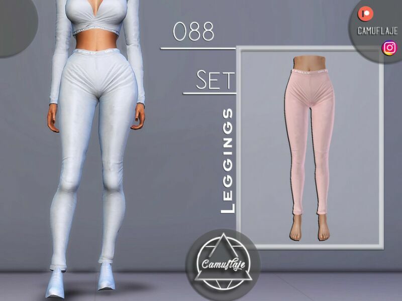 SET 088 – Leggings By Camuflaje 1 SET 088 – Leggings By Camuflaje Sims 4 CC