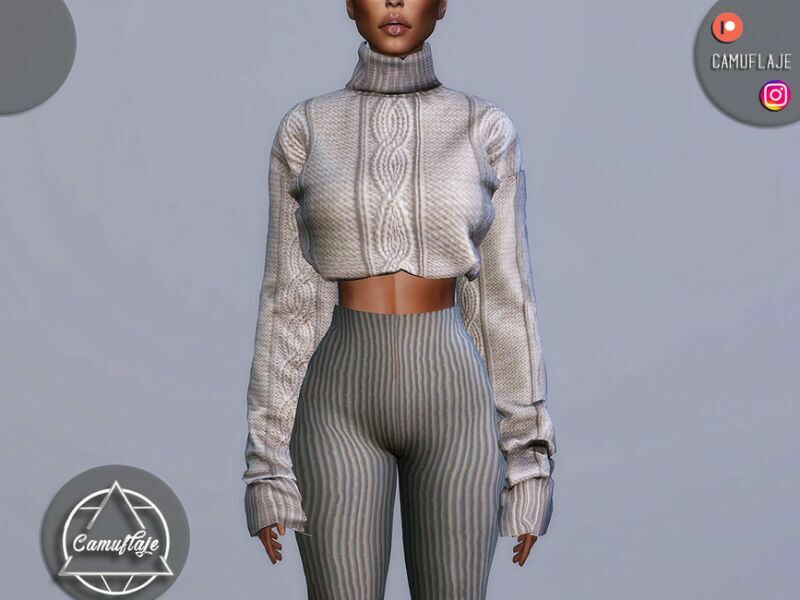 SET 186 – Sweater By Camuflaje 2 sims 4 cc set 186 sweater by camuflaje 2
