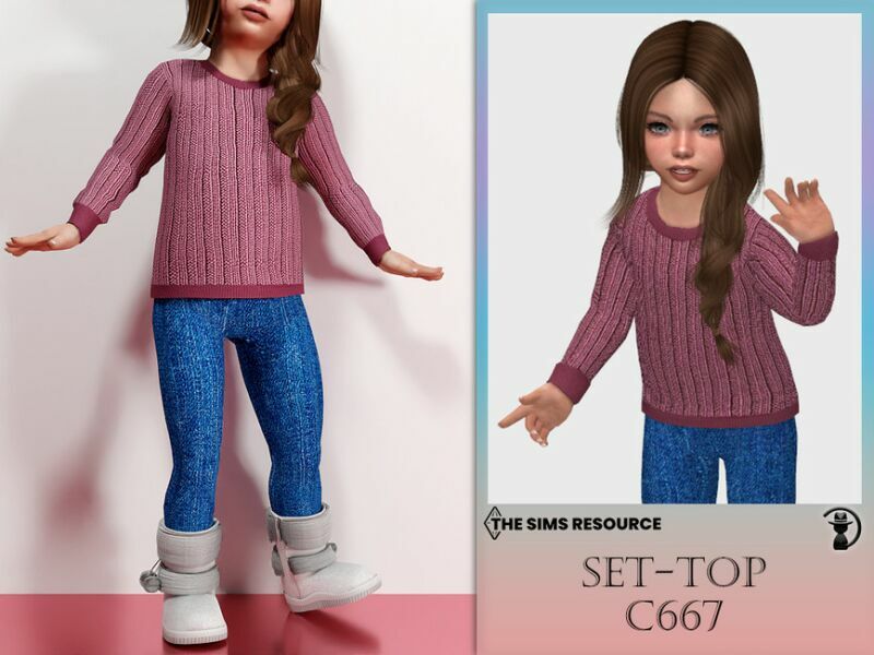 Set-Top C667 By Turksimmer 1 Set-Top C667 By Turksimmer Sims 4 CC