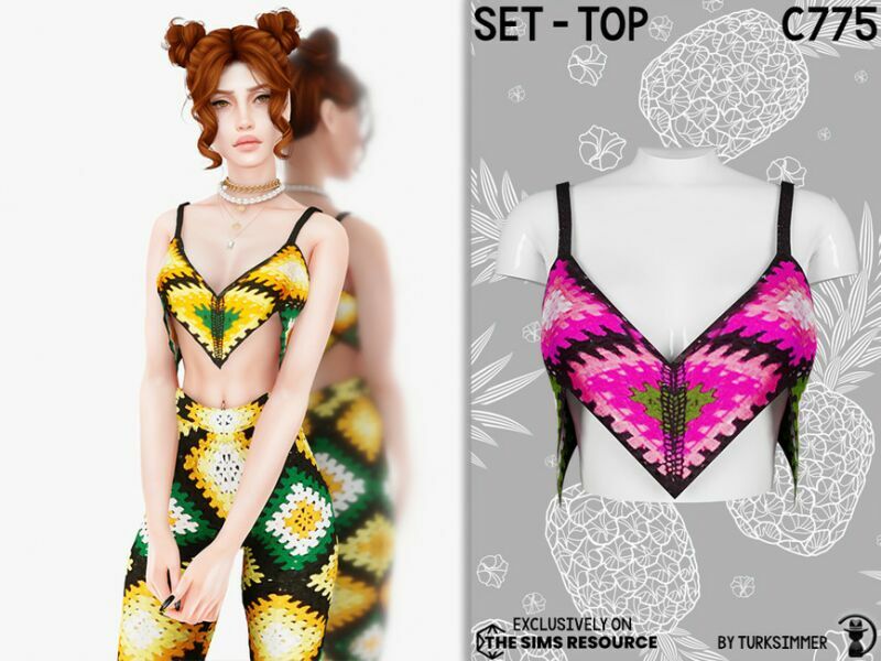 Set-Top C775 By Turksimmer 1 Set-Top C775 By Turksimmer Sims 4 CC
