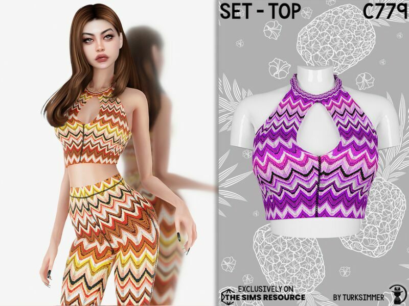 Set-Top C779 By Turksimmer 1 Set-Top C779 By Turksimmer Sims 4 CC