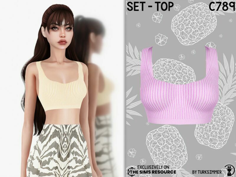 Set-Top C789 By Turksimmer 1 Set-Top C789 By Turksimmer Sims 4 CC