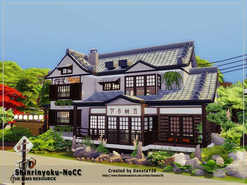 Shinrinyoku-Nocc By Danuta720 1 Shinrinyoku-Nocc By Danuta720 Sims 4 CC