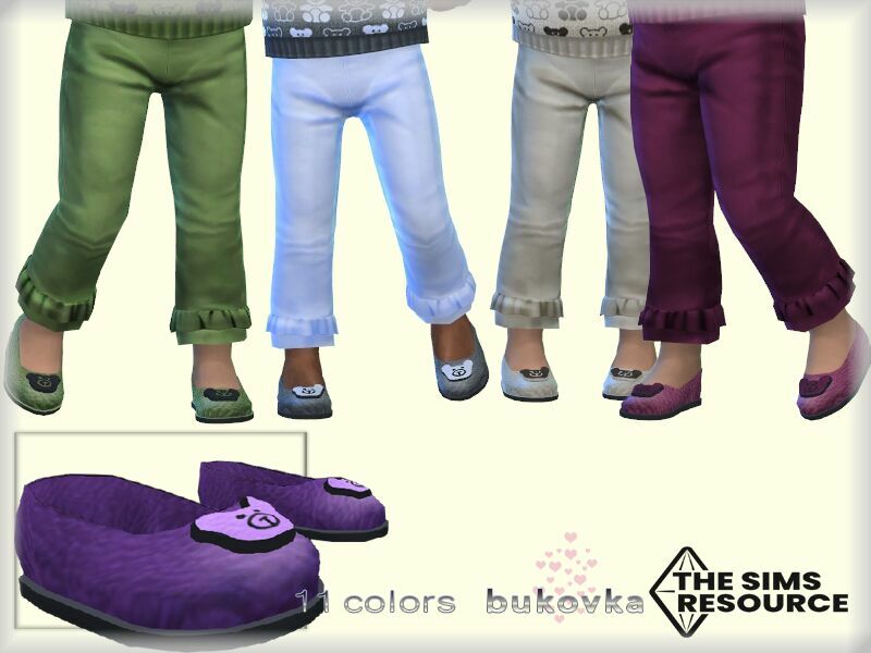 Shoes Bear By Bukovka 1 Shoes Bear By Bukovka Sims 4 CC