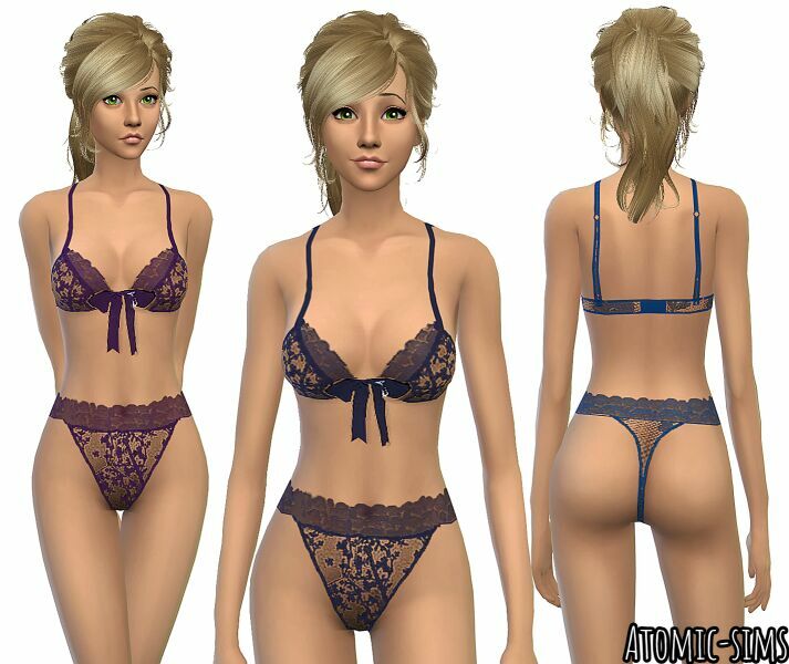 Simchic Mesh & Ribbon BRA Conversion By Atomic-Sims 1 Simchic Mesh & Ribbon BRA Conversion By Atomic-Sims Sims 4 CC
