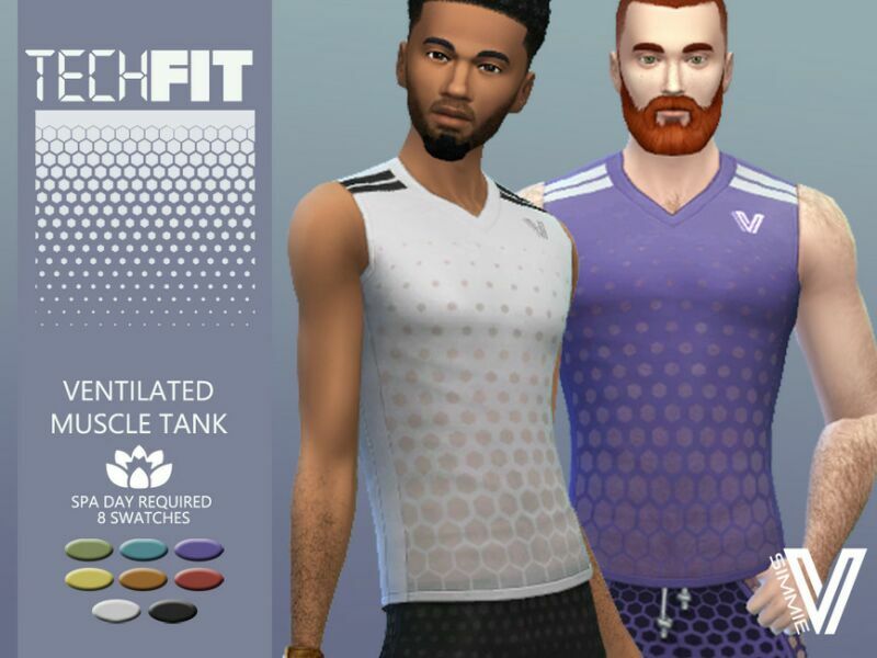 Simmiev Techfit Muscle TEE By Simmiev 1 Simmiev Techfit Muscle TEE By Simmiev Sims 4 CC