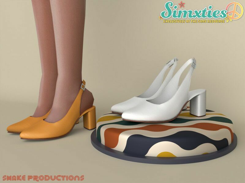 “Simxties High Heels 1 For / Teen – Adult – Elder” 1 “Simxties High Heels 1 For / Teen – Adult – Elder” Sims 4 CC