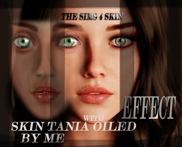 Skin Tania By ME With Oilled Effect By Rubicitaaya 4 sims 4 cc skin tania by me with oilled effect by rubicitaaya 2