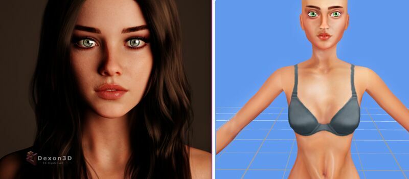 Skin Tania By ME With Oilled Effect By Rubicitaaya 3 sims 4 cc skin tania by me with oilled effect by rubicitaaya 4