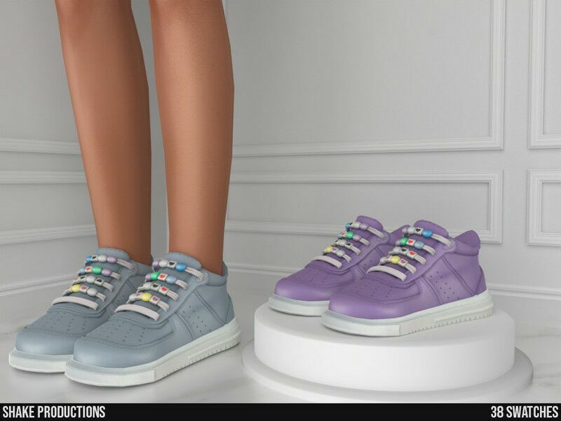 Sneakers (Children) – S012415 1 Sneakers (Children) – S012415 Sims 4 CC