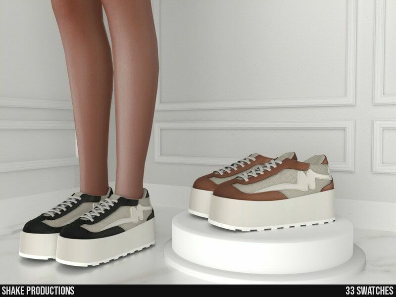 Sneakers (Female) – S102305 1 Sneakers (Female) – S102305 Sims 4 CC