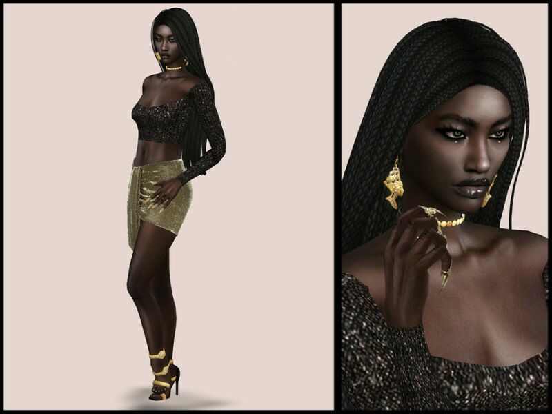 Sona Sillah By Ynrtg-S 3 sims 4 cc sona sillah by ynrtg s 4