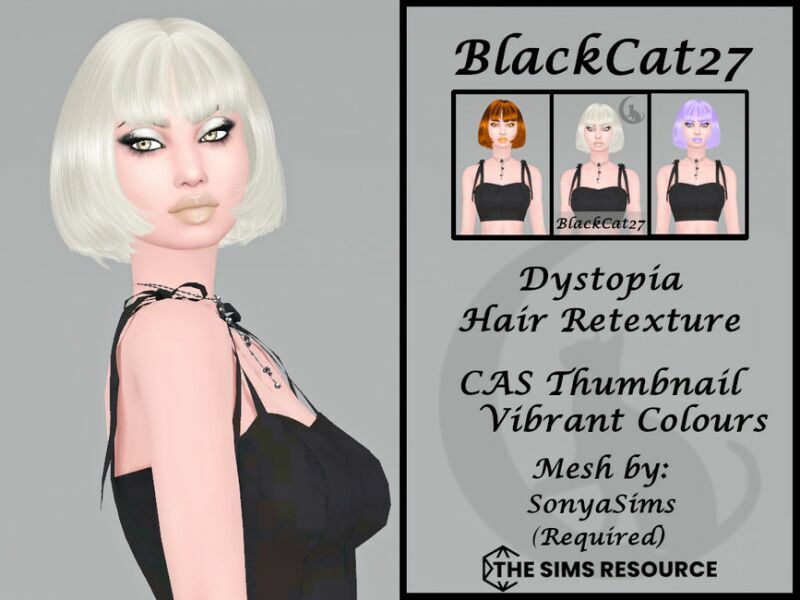 Sonyasims Dystopia Hair Retexture (Mesh Needed) By Blackcat27 1 Sonyasims Dystopia Hair Retexture (Mesh Needed) By Blackcat27 Sims 4 CC