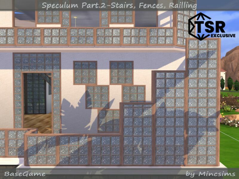 Speculum Part.2 – Stairs, Fence, Railing By Mincsims 7 sims 4 cc speculum part 2 stairs fence railing by mincsims 2