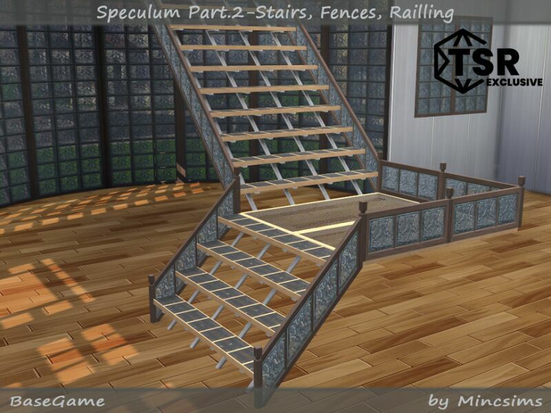 Speculum Part.2 – Stairs, Fence, Railing By Mincsims 2 sims 4 cc speculum part 2 stairs fence railing by mincsims 7