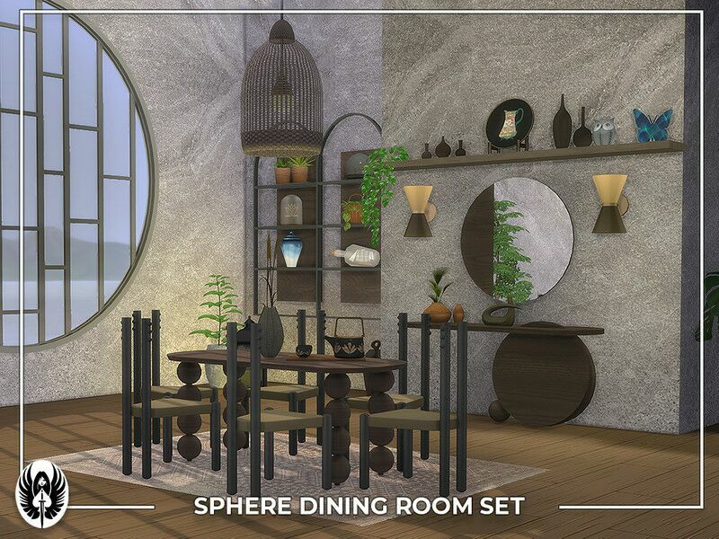 Sphere Dining Room SET 1 Sphere Dining Room SET Sims 4 CC