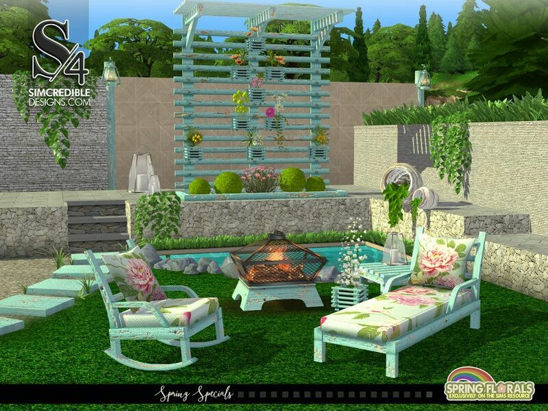 Spring Specials A By Simcredible! 1 Spring Specials A By Simcredible! Sims 4 CC
