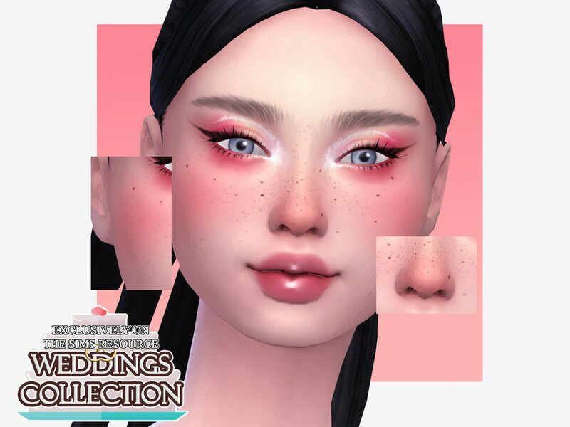 Spring Wedding Blush 1 Spring Wedding Blush Sims 4 CC