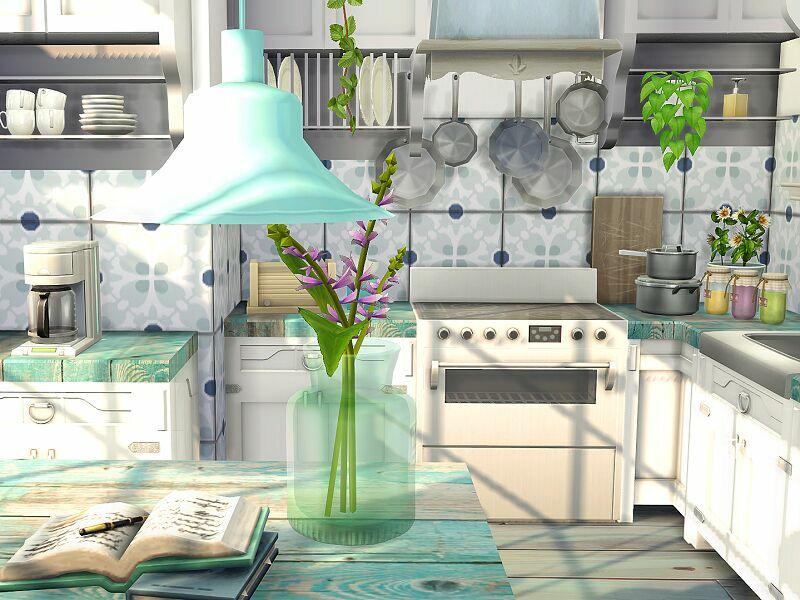 Springtime Kitchen – CC By Flubs79 3 sims 4 cc springtime kitchen cc by flubs79 3