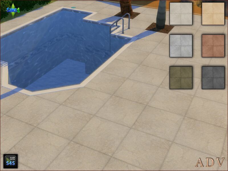 Stone Slabs 7 sims 4 cc stone slabs 2
