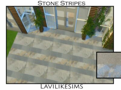Stone Stripes By Lavilikesims Sims 4 CC