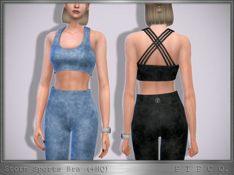 Storm Sports BRA. By Pipco 1 Storm Sports BRA. By Pipco Sims 4 CC