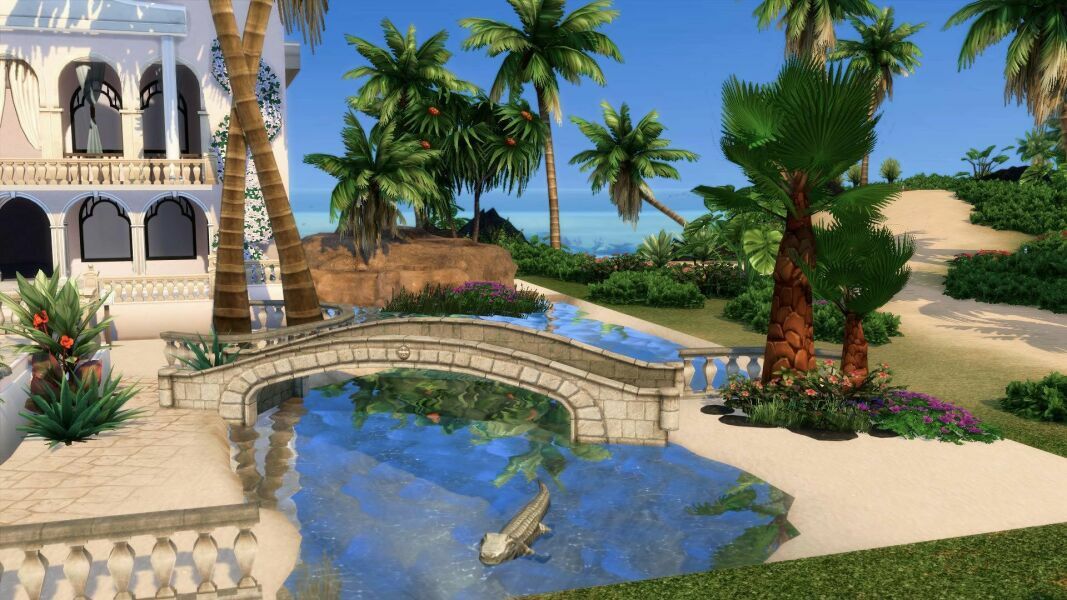 Sulani Villa |CC Free By Mrsbarbiex3 2 sims 4 cc sulani villa cc free by mrsbarbiex3 5