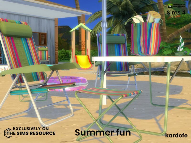 Summer FUN By Kardofe 6 sims 4 cc summer fun by kardofe 4