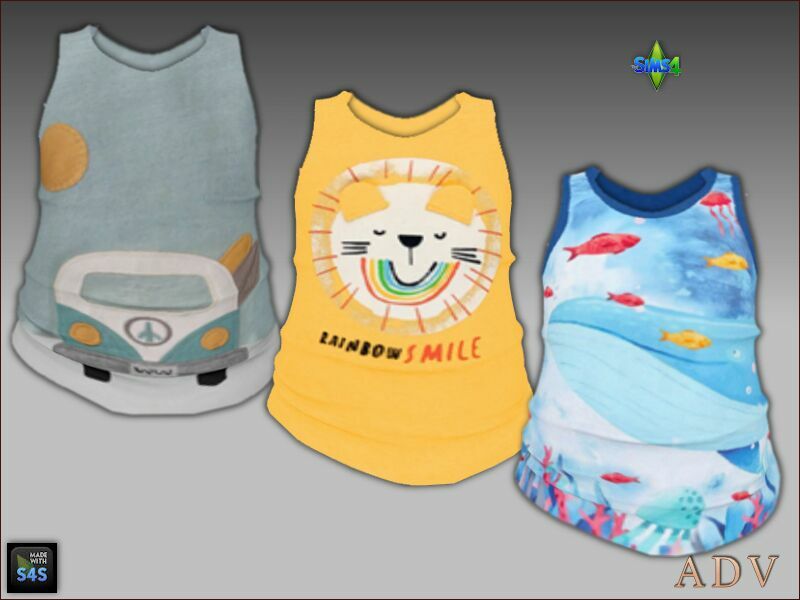 Summer Outfits For Infant Boys 5 sims 4 cc summer outfits for infant boys 3