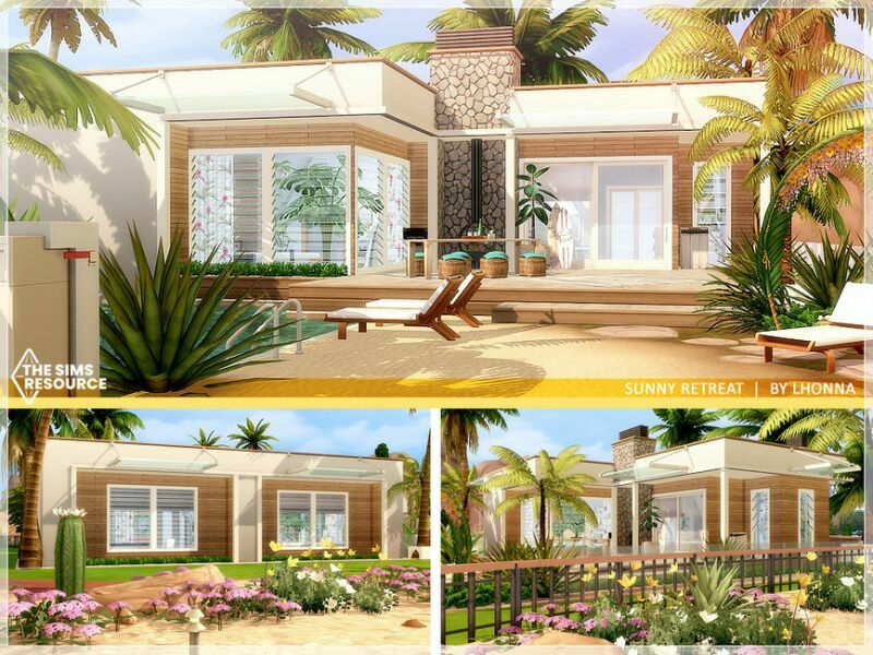 Sunny Retreat /TSR CC Only/ By Lhonna 7 sims 4 cc sunny retreat tsr cc only by lhonna 2