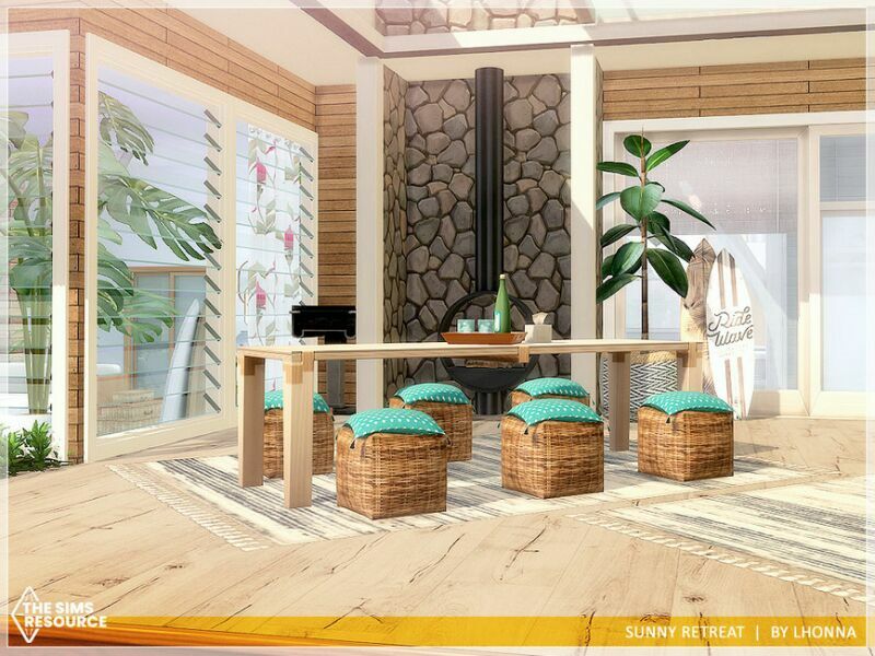 Sunny Retreat /TSR CC Only/ By Lhonna 6 sims 4 cc sunny retreat tsr cc only by lhonna 3