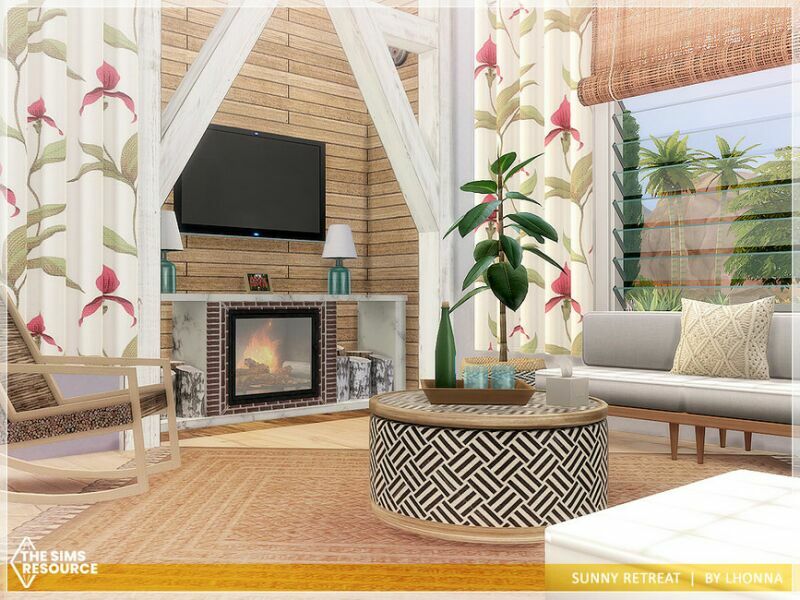 Sunny Retreat /TSR CC Only/ By Lhonna 4 sims 4 cc sunny retreat tsr cc only by lhonna 5