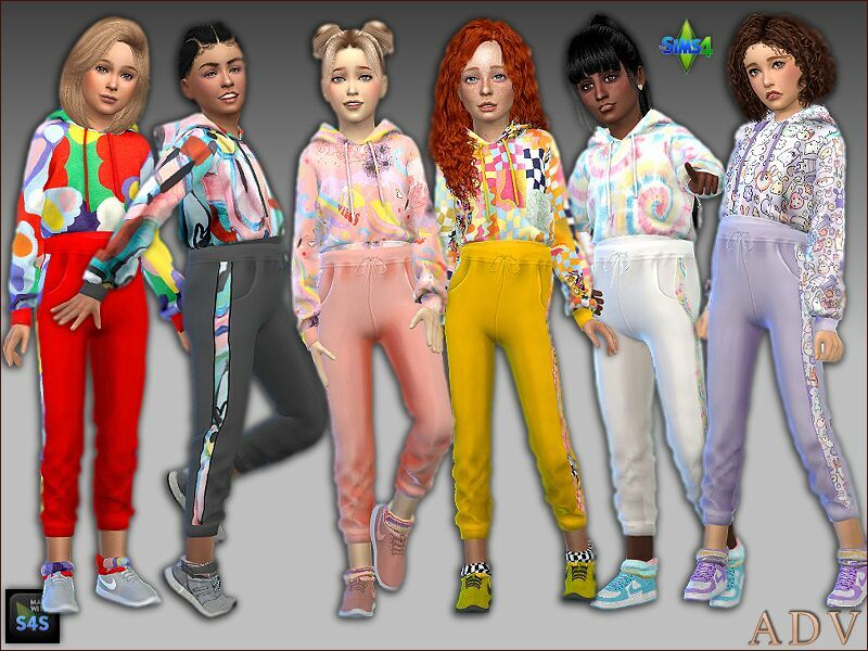 Sweat Sets And Socks 1 Sweat Sets And Socks Sims 4 CC
