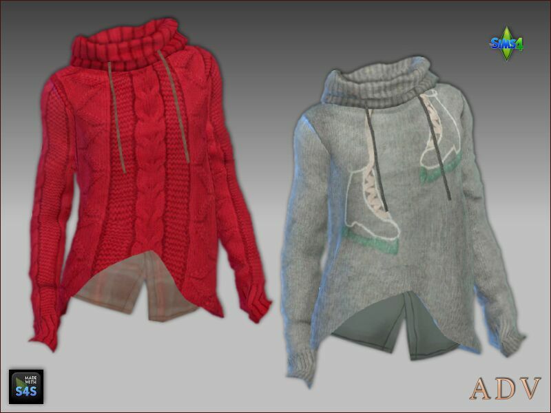 Sweaters And Pants 4 sims 4 cc sweaters and pants 3