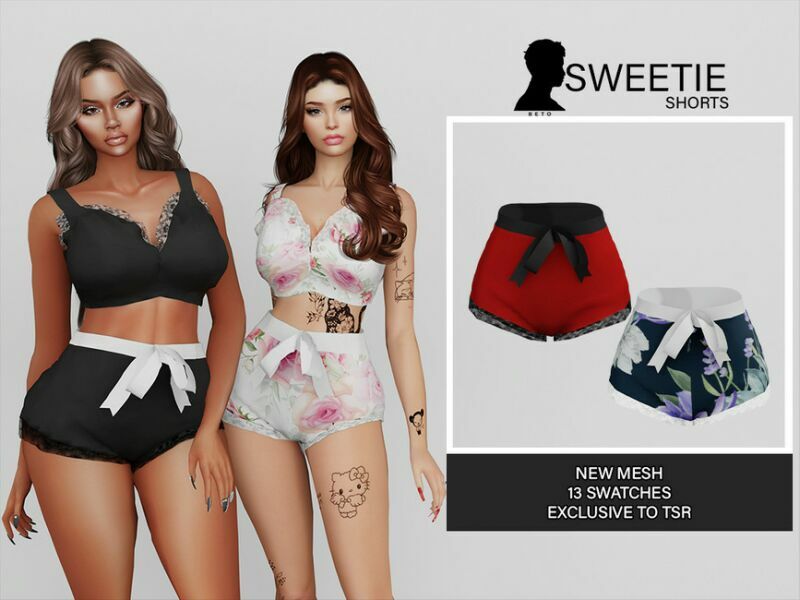 Sweetie (Shorts) 1 Sweetie (Shorts) Sims 4 CC