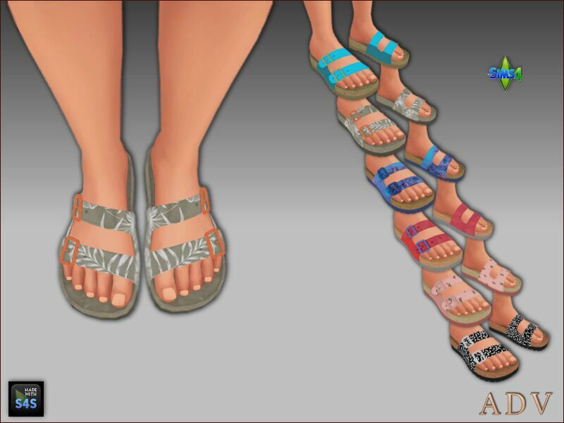 Swim Trunks Caps And Sandals 2 sims 4 cc swim trunks caps and sandals 5