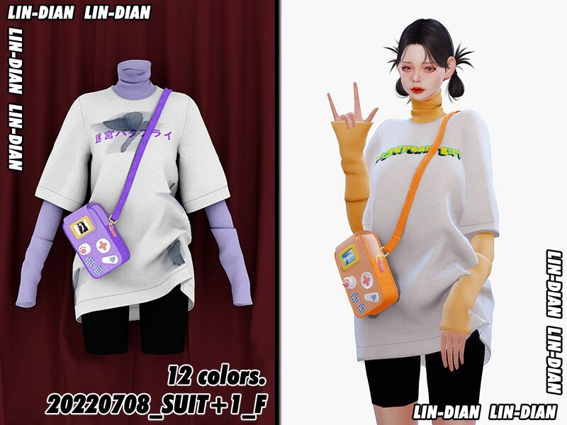 T-Shirts And Bags 1 T-Shirts And Bags Sims 4 CC